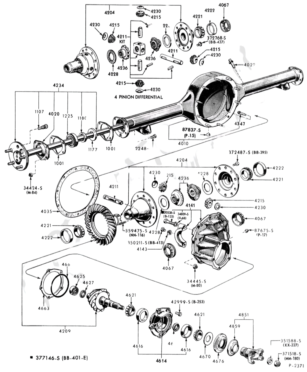 Differential Spares
